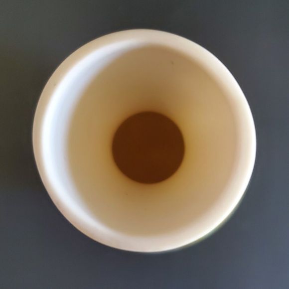 1967 4" Bud Flower Vase Midcentury Hand Painted Bisque Porcelain Signed Sophie - Picture 8 of 10